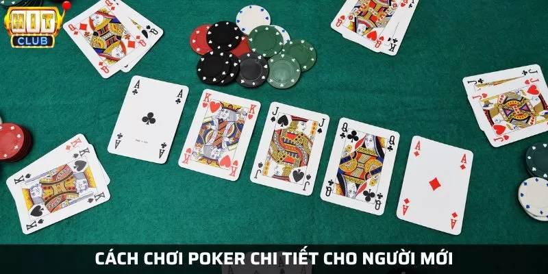 Các lá bài Poker xếp theo thứ hạng