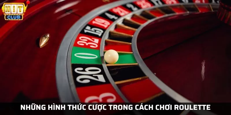 Các hình thức cược roulette