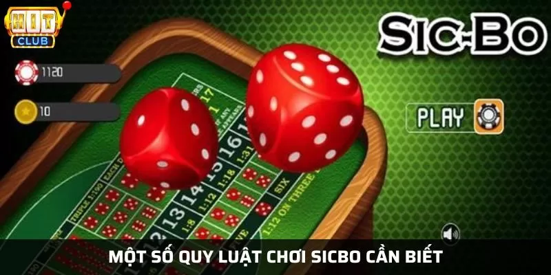 Quy luật đánh sicbo theo các cửa cược