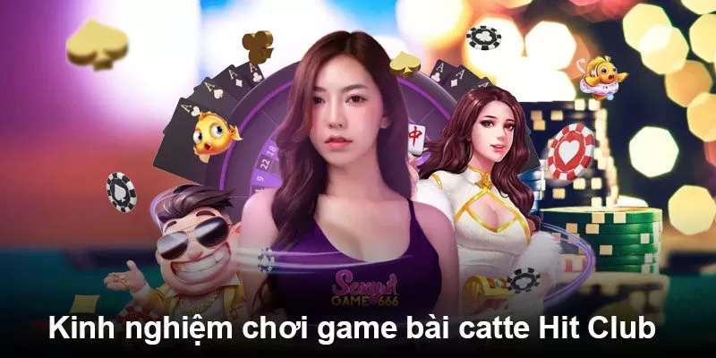 Kinh nghiệm chơi game bài catte Hit Club