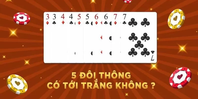 Trong tiến lên miền Nam ăn trắng là gì